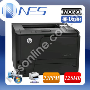 HP LaserJet Pro 400 M401n Mono Laser Network Printer /w #80A Starter Toner Inc