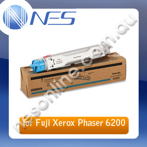 Fuji Xerox Genuine 016200500 High Capacity CYAN Toner Cartridge for Fuji Xerox Phaser 6200 [016200500]