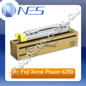 Fuji Xerox Genuine 016200700 High Capacity YELLOW Toner Cartridge for Fuji Xerox Phaser 6200 [016200700]