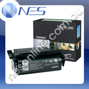 Lexmark Genuine 12A5840 Return Program Print Cartridge for Lexmark Optra T610/612 T614/616 [12A5840]