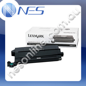 Lexmark Genuine 12N0771 BLACK Toner Cartridge for Lexmark C910/910DN/910FN/910IN/910N/912/912FN [12N0771]