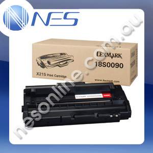 Lexmark Genuine 18S0090 BLACK Toner Cartridge for Lexmark X215 [18S0090]