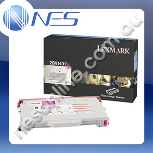 Lexmark Genuine 20K1401 High Yield MAGENTA Toner Cartridge for Lexmark C510 [20K1401]