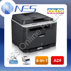 SAMSUNG CLX-3185FN 4-in-1 Color Laser Network Printer MFP+FAX+ADF /w 407 Toner Set Inc.(starter kit)