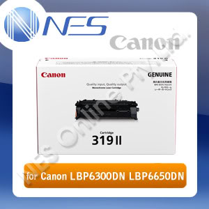 CANON Genuine CART319II BLACK High Yield Toner Cartridge for Laser Shot LBP251dw/LBP253x/LBP6300DN/LBP6650DN/LBP6680x/MF6180dw/ImageCLASS MF5870DN/MF5980DW/MF416DW (6400 Pages Yield)