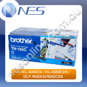 Brother Genuine TN-155C CYAN High Yield Toner Cartridge for HL-4040CN/HL-4050CDN/DCP-9040CN/DCP-9042CDN/MFC-9440CN/MFC-9840CDW/MFC-9450CDN (5000 Pages Yield)TN155C