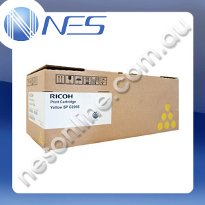 Ricoh/Lanier Genuine 406107 Yellow Toner Cartridge for SPC220 SPC221 SPC222 [406107]