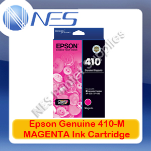 Epson Genuine 410-M MAGENTA Ink Cartridge for Expression Premium XP-530/XP-630 [P/N:T338392]