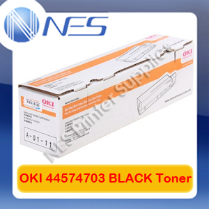 OKI Genuine 44574703 BLACK Toner Cartridge for B411DN/B431DN/MB471DN/MB491DN (4K)