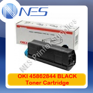 OKI Genuine 45862844 BLACK Toner Cartridge for MC853/MC853dn (7K)