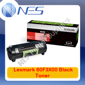 Lexmark Genuine 60F3X00 BLACK EXTRA High Yield Toner Cartridge->MX511/MX611 [603X]