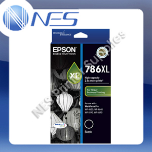 Epson Genuine #786-XL BLACK High Yield Ink Cartridge T787->WF4630/WF4640 T787192