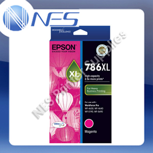Epson Genuine #786-XL MAGENTA High Yield Ink Cartridge T787->WF4630/WF4640 T787392
