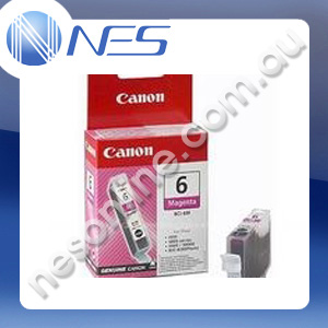 Canon Genuine BCI6M MAGENTA Ink Cartridge for Canon I560/I865/I905D/I9100/I950/I950D/I965/I990/I9900/I9950/IP4000/IP4000R/IP5000/IP6000D/IP8500/MP750/MP760/MP780/S800/S820/S820D/S830D/S900/S9000 [BCI-6M]
