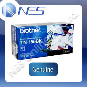 Brother Genuine TN-155BK BLACK High Yield Toner Cartridge for HL-4040CN/HL-4050CDN/DCP-9040CN/DCP-9042CDN/MFC-9440CN/MFC-9840CDW/MFC-9450CDN (5K Pages Yield) TN155BK