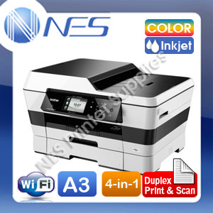 Brother MFC-J6920DW 4-in-1 A3 Wireless Printer+Duplexer+ Double Tray /w LC133 Starter Inks *BRANDW NEW with 12 Months Warranty*