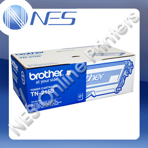 Brother Genuine TN-2150 BLACK Toner Cartridge for DCP7040/HL2140/HL2142/HL2150N/HL2170W/MFC7340/7440/7840W [TN2150]