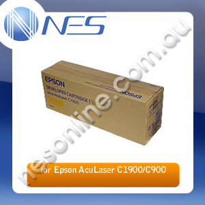 Epson Genuine C13S050097 High Capacity YELLOW Toner Cartridge for Epson AcuLaser C1900/C900 (4.5K Yield) [C13S050097]