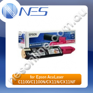 Epson Genuine C13S050188 High Capacity MAGENTA Toner Cartridge for Epson AcuLaser C1100/C1100N/CX11N/CX11NF [C13S050188]