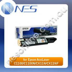 Epson Genuine C13S050190 High Capacity BLACK Toner Cartridge for Epson AcuLaser C1100/C1100N/CX11N/CX11NF (4K Yield) [C13S050190]