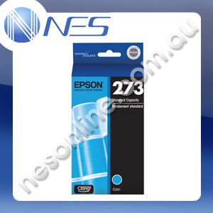 Epson Genuine #273 CYAN Ink Cartridge for Epson XP-600 / XP-700 / XP-800 Claria Premium ink [C13T273292]