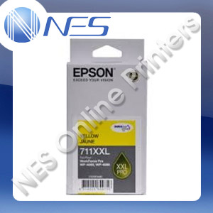 Epson Genuine 711XXL YELLOW Ink Cartridge for WP4090 WP4590 [C13T675492] ***FREE SHIPPING!***
