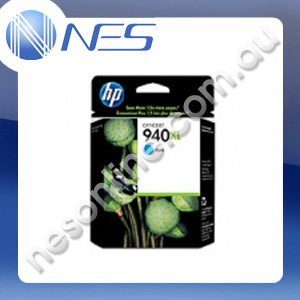 HP Genuine C4907AA #940XL High Yield CYAN Ink Cartridge for HP Officejet 8000-A809a/8000-A811a/8500-A909a/8500-A909q/8500A-A910a/8500A-A910q/8500A-A910n (1.4K Yield)