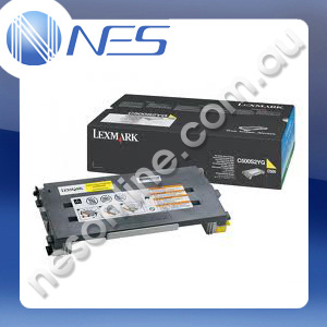 Lexmark Genuine C500S2YG YELLOW Toner Cartridge for Lexmark C500n/X500N/X502N [C500S2YG]