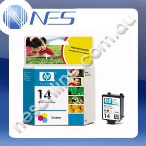HP Genuine C5010DA #14 C/M/Y Tri-Color Ink Cartridges for HP Officejet 7140xi/D125xi/D135/D145/D155xi