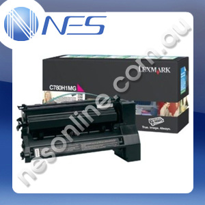 Lexmark Genuine C780H1MG MAGENTA High Yield Return Program Print Cartridge for Lexmark C780DN/780DTN/780N/782DN/782DTN/782N X782E [C780H1MG]