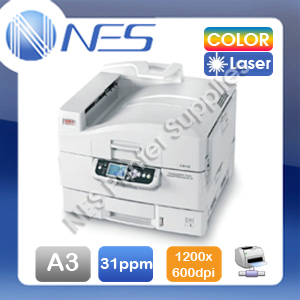 OKI C910n A3 Color Laser Network Graphics Printer+Parallel Port+3 Years Warranty (RRP$7973.90)