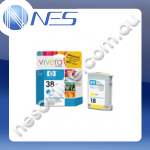 HP Genuine C9415A #38 CYAN INK for HP Photosmart B9180