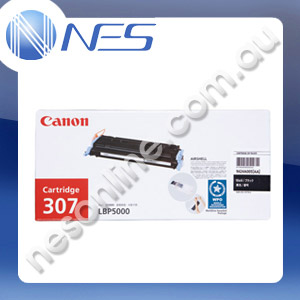 Canon Genuine CART307BK BLACK Toner Cartridge for LBP5000 LBP5100 (2.5K Yield) [CART307BK]