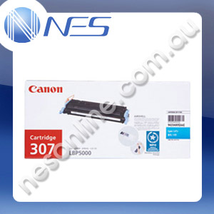 Canon Genuine CART307C CYAN Toner Cartridge for LBP5000 LBP5100 (2K Yield) [CART307C]