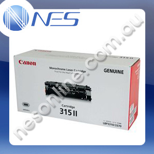 Canon Genuine CART315II High Yield BLACK Toner Cartridge for LASER SHOT LBP3310/LBP3370 (7K Yield) [CART315II]