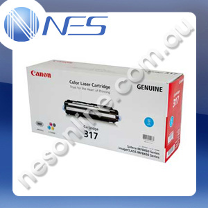 Canon Genuine CART317C CYAN Toner Cartridge for Canon MF8450C/MF9220CDN/MF9280CDN 4K Page Yield [CART317C]