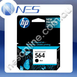 HP Genuine CB316WA #564 BLACK INK for HP Deskjet 3070A-B611a, Photosmart 5510-B111a/6510-B211a/7510-C311a/B010a/B010b/B109a/B109n/B110/B209a/B210a/B210b/B210c/B210d/B210e/B8550/C309a/C309q/C310a/C310b/C310c/C410a/C5324/C5370/C5373/D7560 (250 Pages Yield)