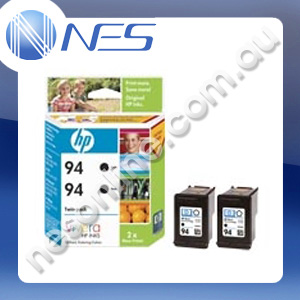 HP Genuine CC622AA #94 BLACK Twin Pack INK for HP Deskjet 5740/Officejet 6200/PSC 1503/Photosmart 7830