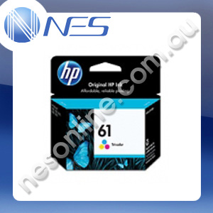 HP Genuine CH562WA #61 TRI-COLOR INK for HP Deskjet 1000/1050/2000/2050/3000/3050 (165 Pages Yield)