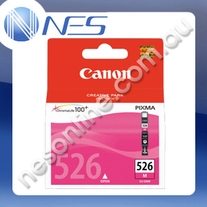 Canon Genuine CLI526M MAGENTA Ink Cartridge for Canon IP4850/IP4950/IX6550/MG5150/MG5250/MG5350/MG6150/MG6250/MG8150/MG8250/MX715/MX885/MX895