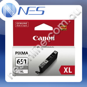 Canon Genuine CLI651XLGY High Yield GREY Ink Cartridge for MX726/MX926/MG6360 [CLI-651XLGY]
