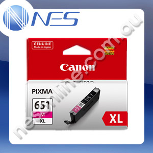Canon Genuine CLI651XLM High Yield MAGENTA Ink Cartridge for IP7260/MG5460/MG6360/MX726/MX926 [CLI-651XLM]