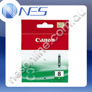 Canon Genuine CLI8G GREEN Ink Cartridge for Canon IP3300/IX4000/IP5200/IP5300/IP6600D/IP6700D/MP500/MP970/MX700/MX850/PRO9000/PRO9000 MARK II [CLI-8G]