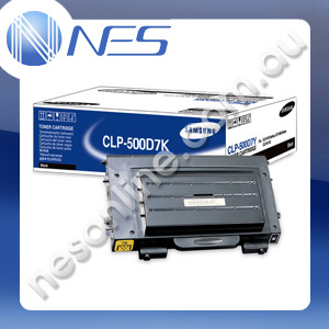 Samsung Genuine CLP500D7K BLACK Toner Cartridge for Samsung CLP500/500N/550/550N [CLP-500D7K]
