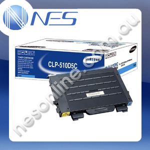 Samsung Genuine CLP510D5C CYAN Toner Cartridge for Samsung CLP510/510N [CLP-510D5C]