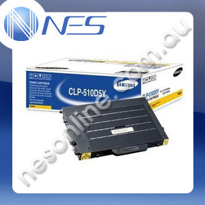 Samsung Genuine CLP510D5Y YELLOW Toner Cartridge for Samsung CLP510/510N [CLP-510D5Y]