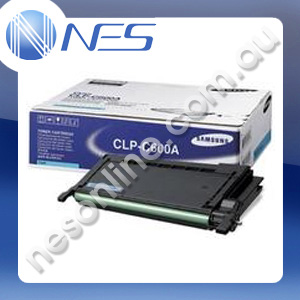 Samsung Genuine CLPC600A CYAN Toner Cartridge for Samsung CLP600/600N/650/650N [CLP-C600A]