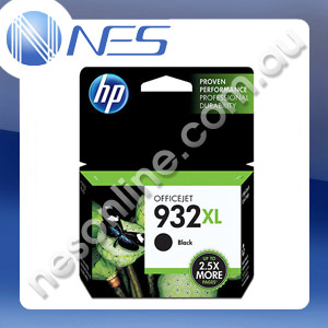 HP Genuine CN053AA #932XL BLACK High Yield Ink Cartridge for HP Officejet 6100-H611/ 6100-H611a/6600-H711a/6700-H711n (1K Yield) [CN053AA]