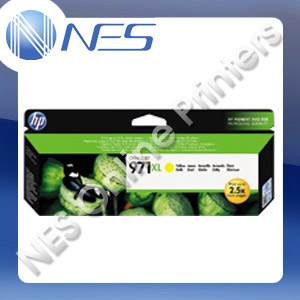 HP Genuine #971XL High Yield YELLOW Ink Cartridge for HP Officejet PRO X451dw X476dw X551dw X576dw 6600 Pages [CN628AA]