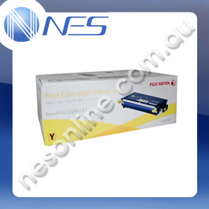 Fuji Xerox Genuine CT350677 YELLOW High Yield Toner Cartridge for Fuji Xerox DocuPrint C2200/3300dx [CT350677]